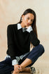 Sweater Lana Vilma Negro Vista Frontal