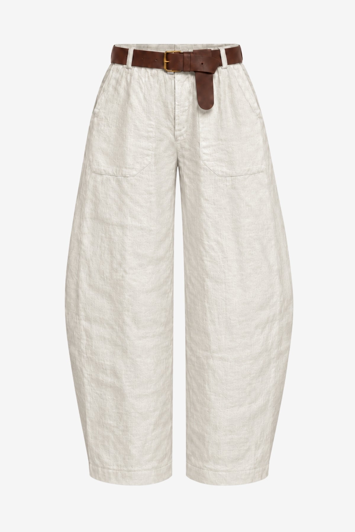 JH Pantalón Cinturón Crudo