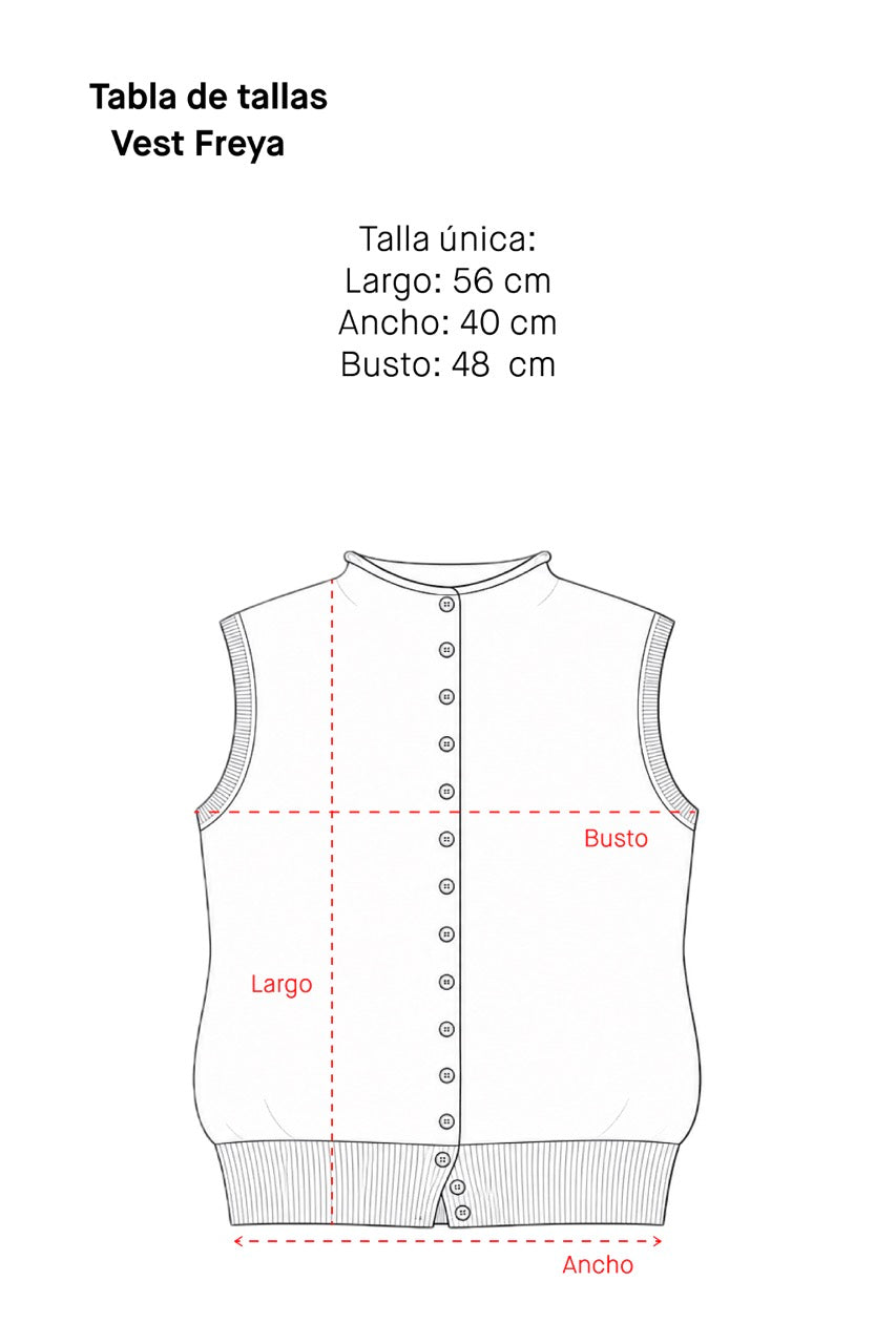 Vest Lana Freya Burdeo
