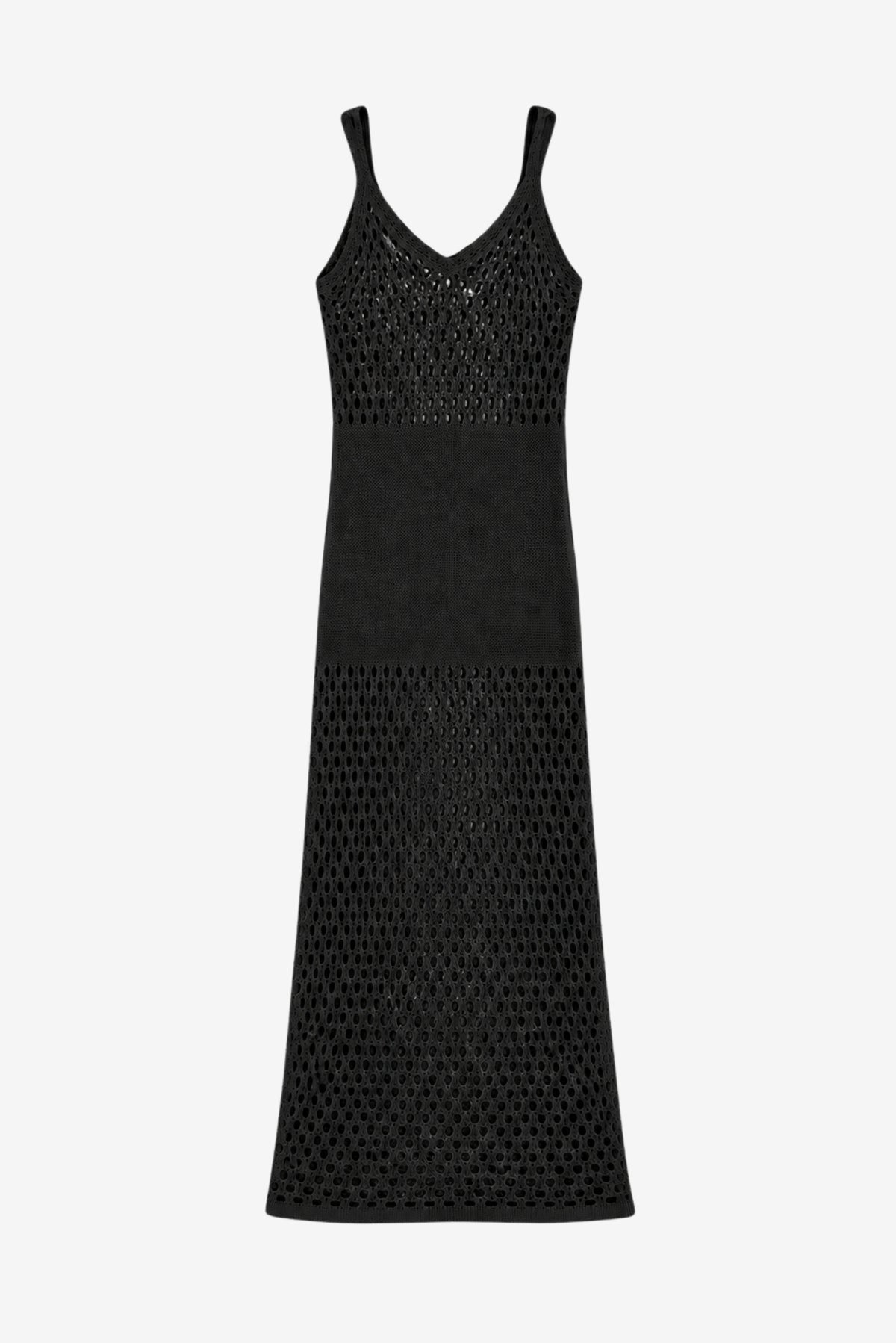 Vestido 100% Algodón Chiara Negro