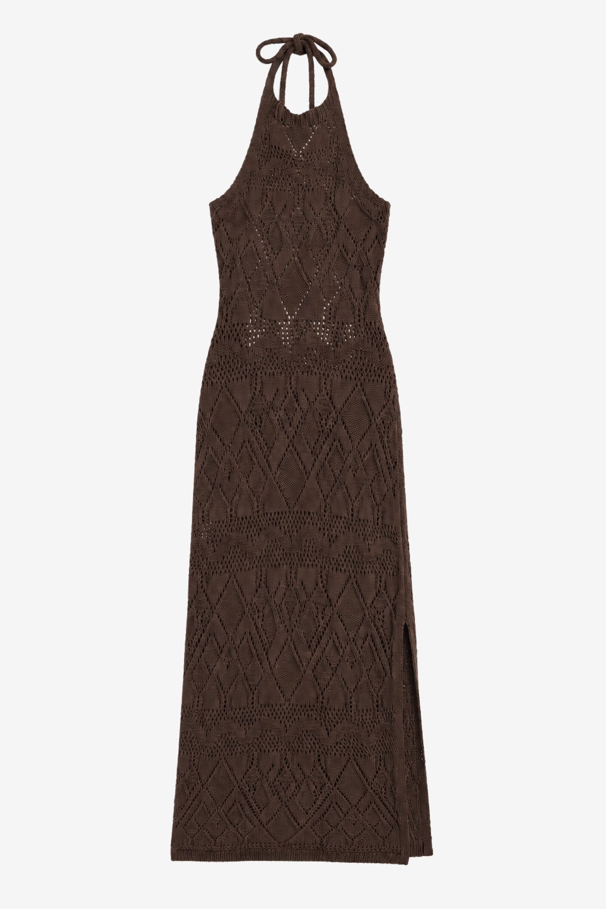 Vestido 100% Algodón Lipari Café