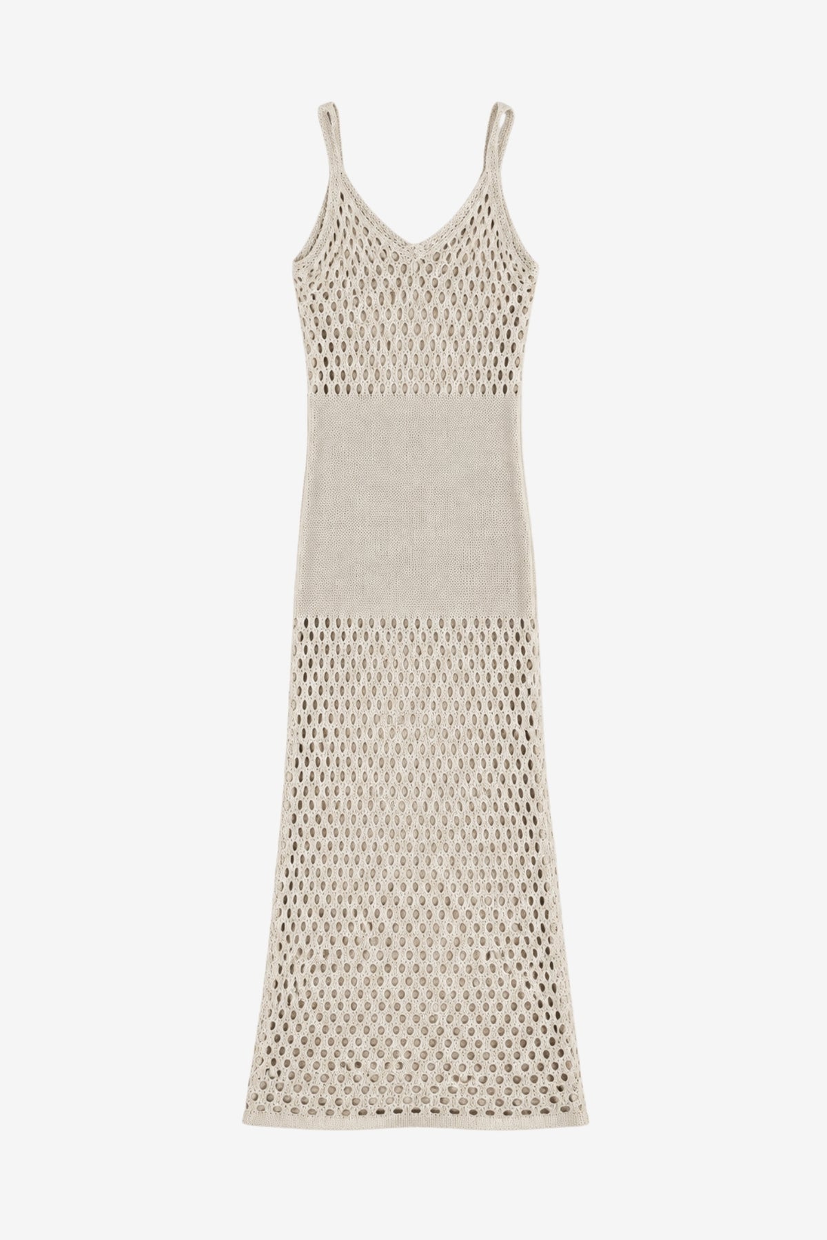 Vestido 100% Algodón Chiara Beige