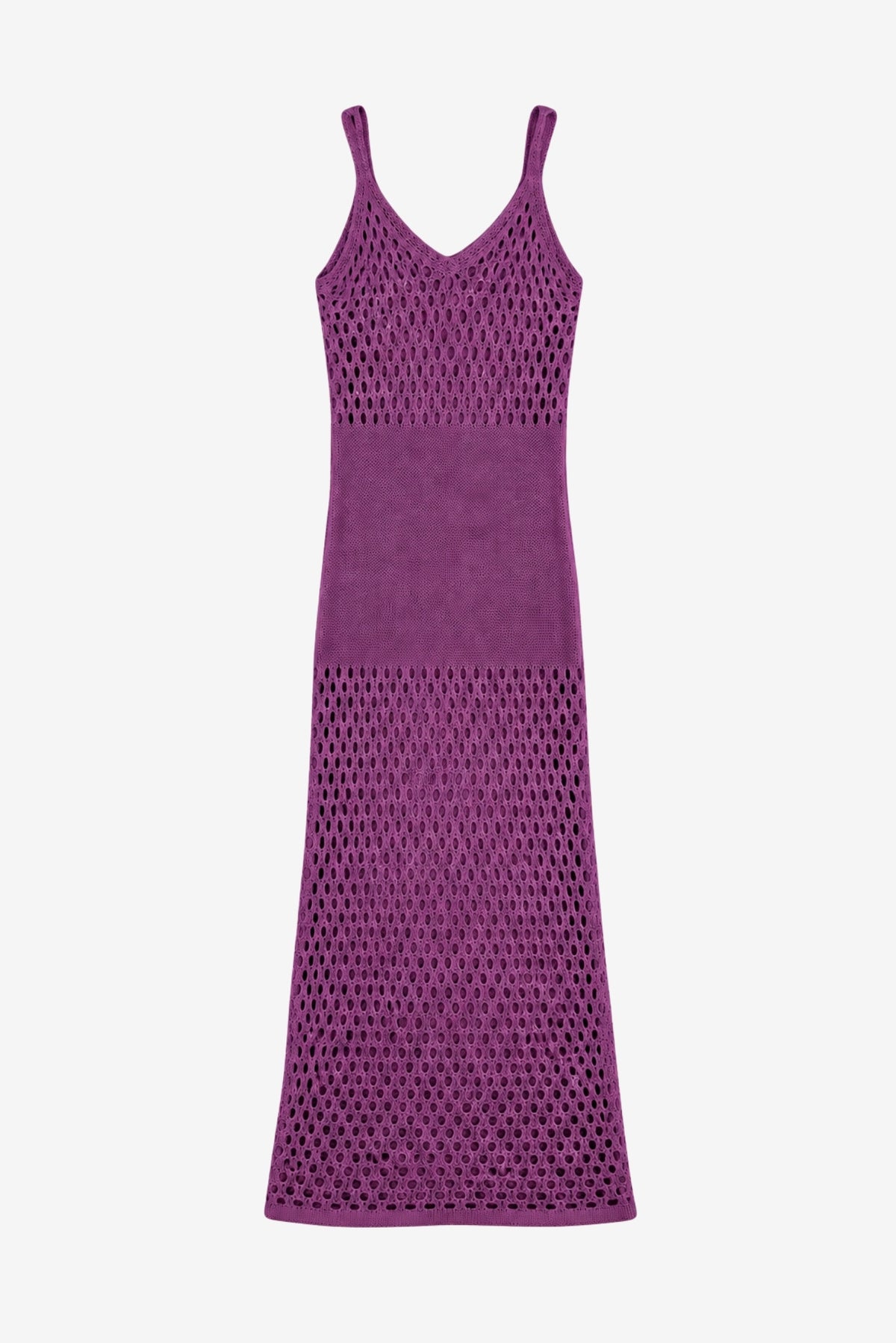 Vestido 100% Algodón Chiara Morado