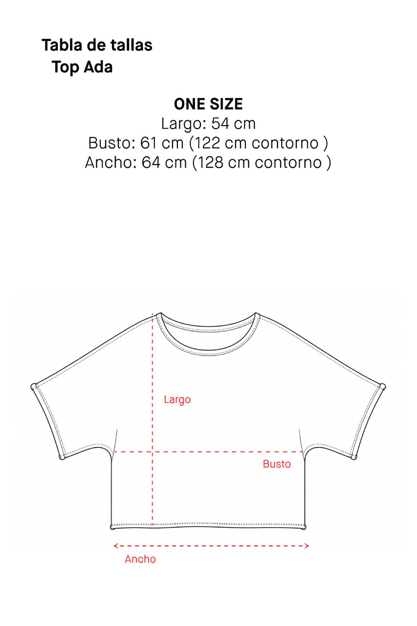 Top Algodón Ada Blanco