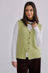Vest Lana Soren Verde Vista Frontal