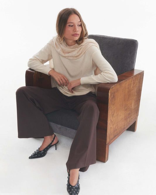 Sweater Cashmere Vilma Crudo