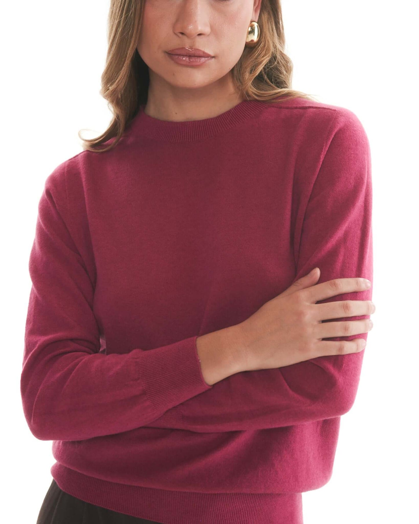 Sweater Cashmere Vilma Frambuesa