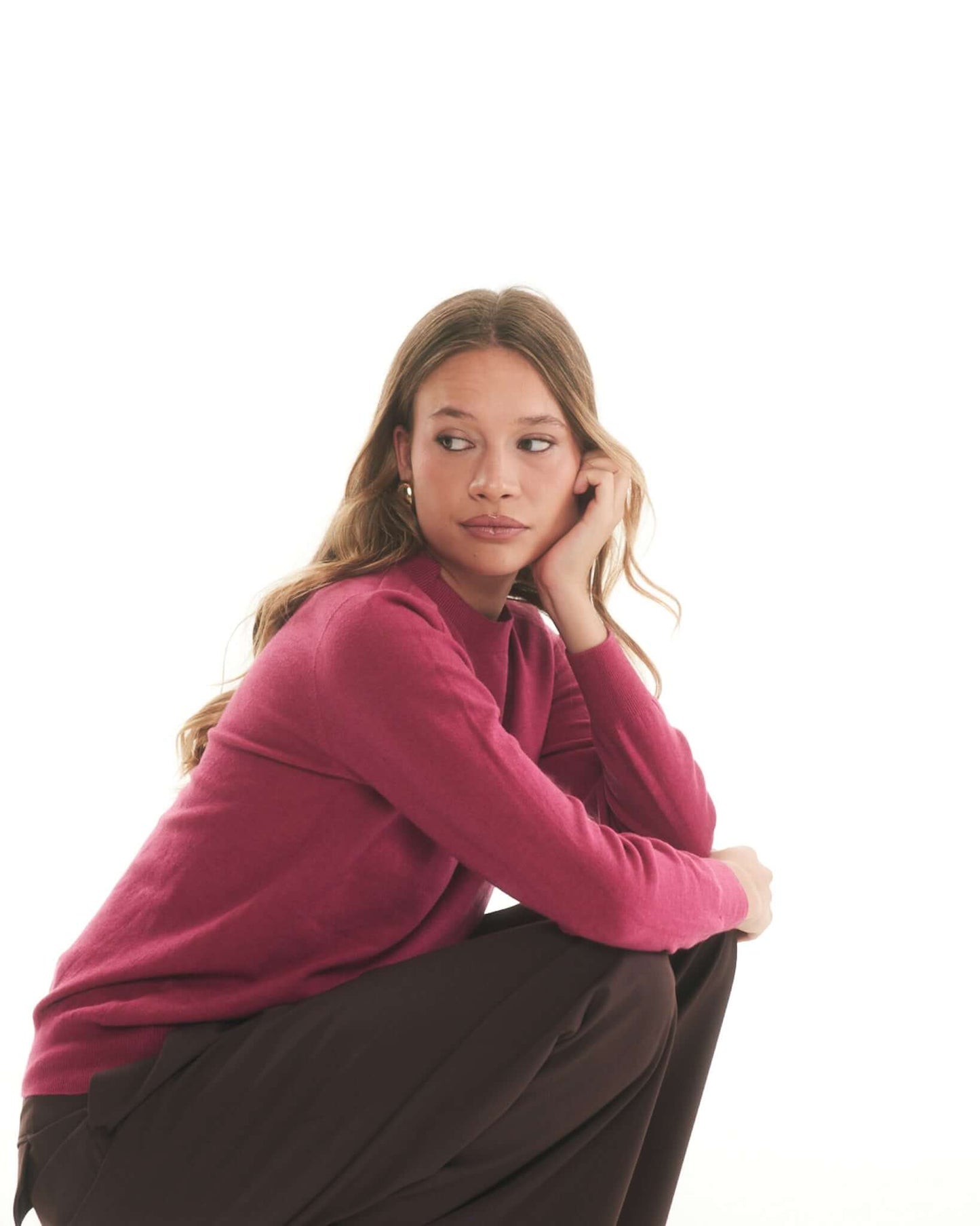 Sweater Cashmere Vilma Frambuesa