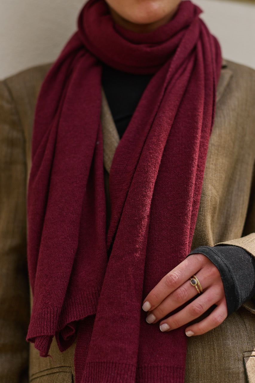 Bufanda Lana y Cashmere Firenze Rosado