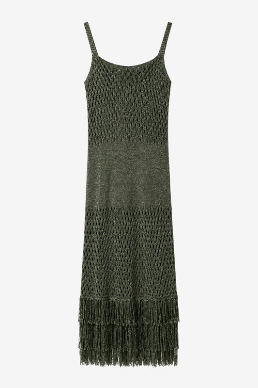 Vestido Tejido Isadora Verde