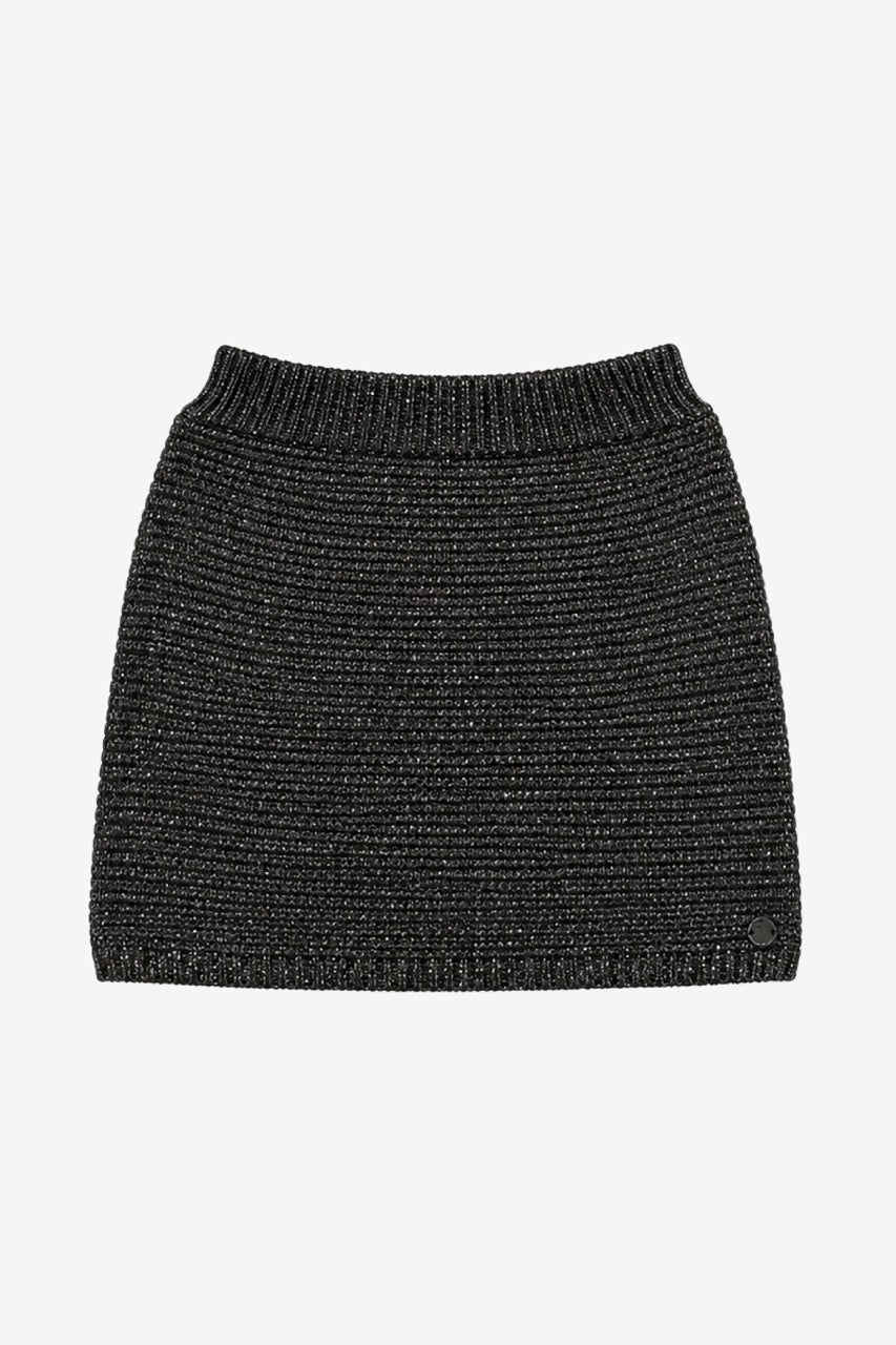 Falda Viscosa Gala Negro