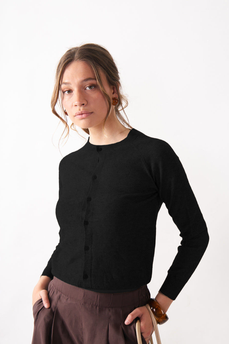 Chaleco Cashmere Leticia Negro