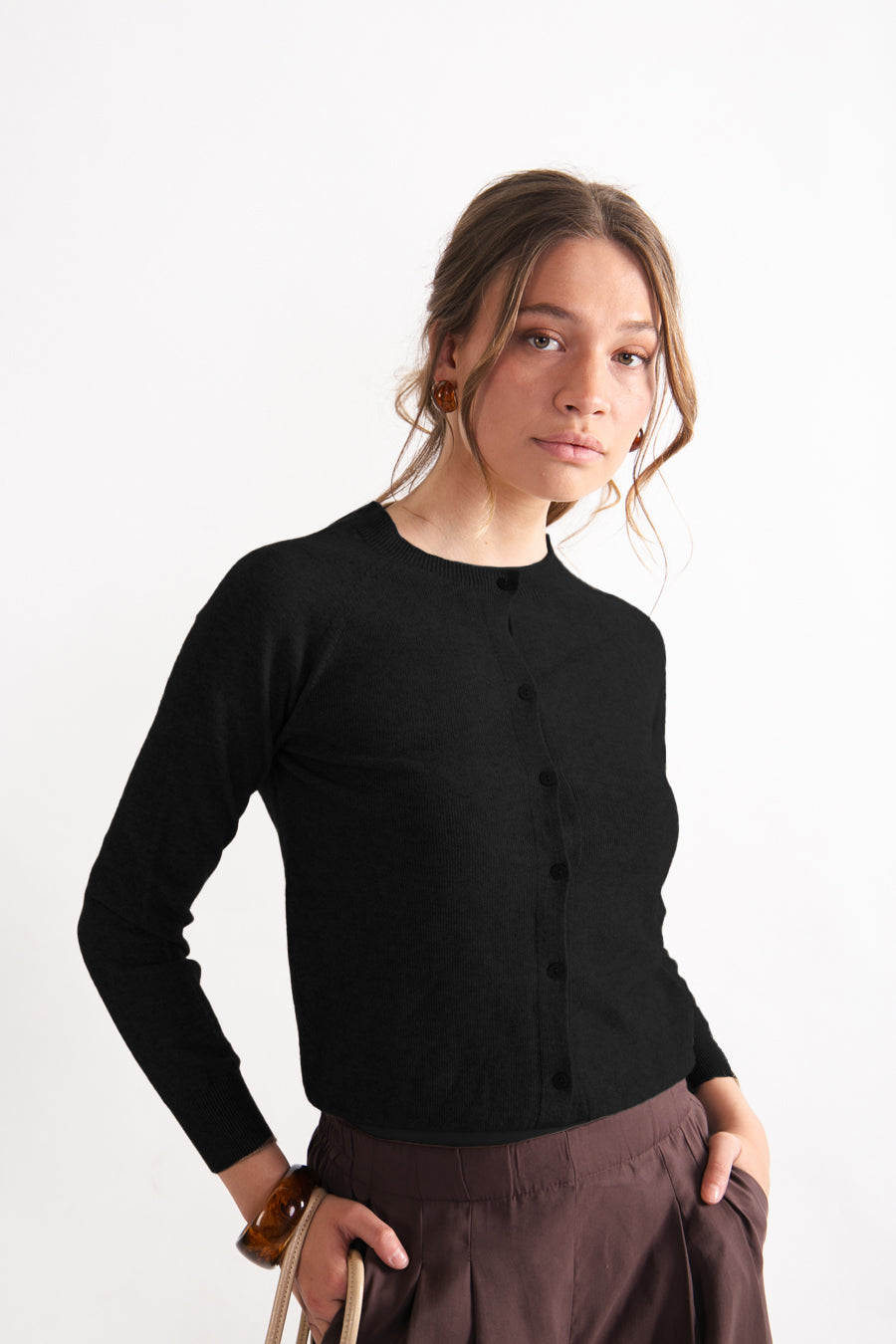 Chaleco Cashmere Leticia Negro