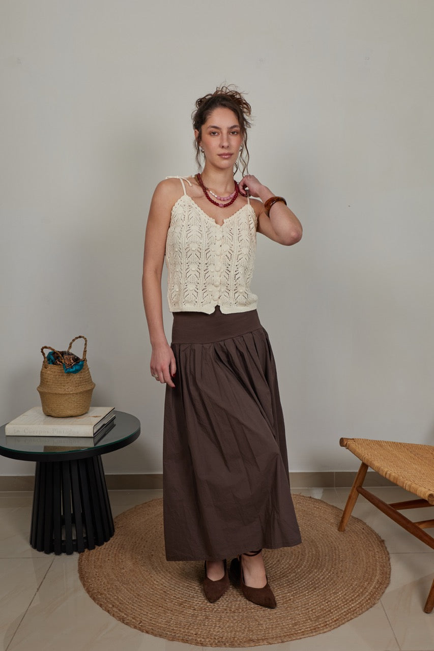JH Falda Tablas Café