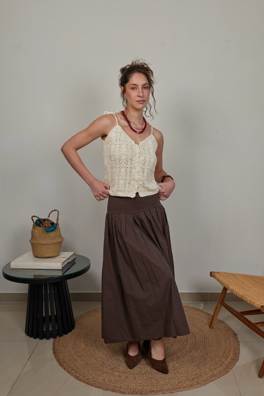 JH Falda Tablas Café