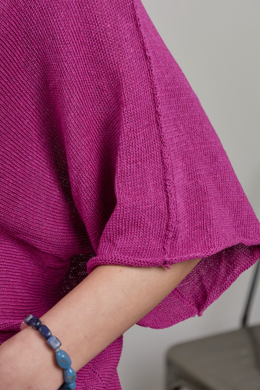 Top Algodón Ada Magenta