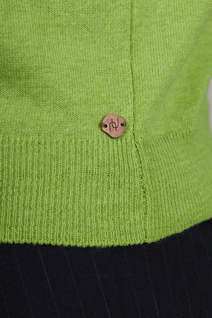 Top Algodón Brera Pistacho